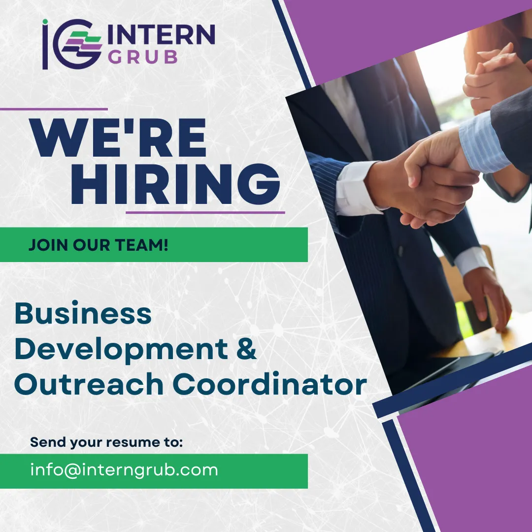 Business Development & Outreach Coordinator