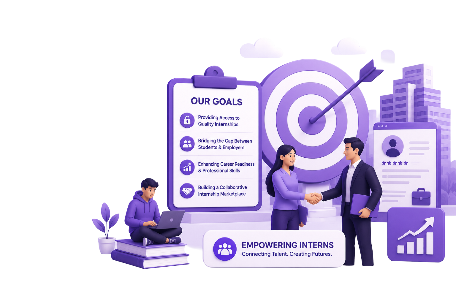 InternGrub Goals Illustration