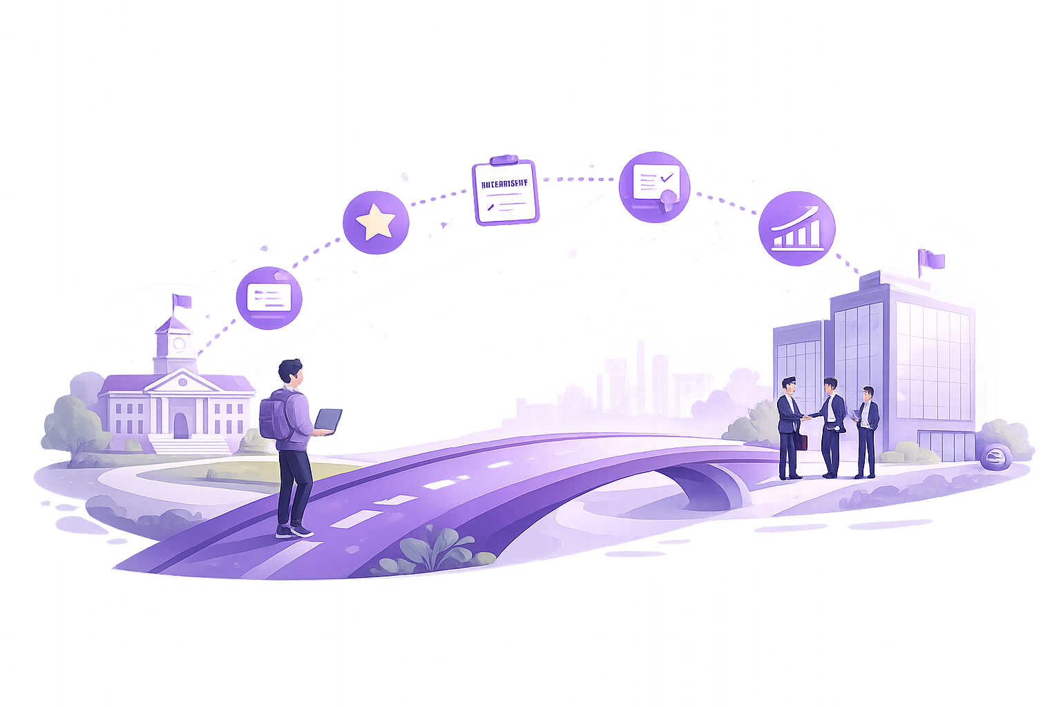 InternGrub Vision Illustration